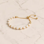 Aurélia – Dames Vintage Parel Armband, Verguld en Waterbestendig