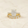 Elegante Ringen Set Dames – 18K Verguld, Stevige Zilveren Kern, Luxe en Nikkelvrij