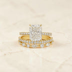 Elegante Ringen Set Dames – 18K Verguld, Stevige Zilveren Kern, Luxe en Nikkelvrij