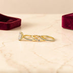 Elegante Ringen Set Dames – 18K Verguld, Stevige Zilveren Kern, Luxe en Nikkelvrij