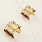 Elegante Vintage Armband - Statement Piece, Manchetearmband met Multidraad