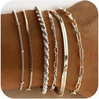 Elegante Armbandenset voor Vrouwen | 18K Vergulding 0