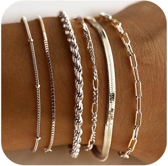 Elegante Armbandenset voor Vrouwen | 18K Vergulding 0