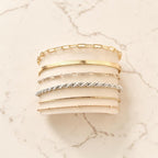 Elegante Armbandenset Dames, Goud Verguld - Luxe en Nikkelvrij