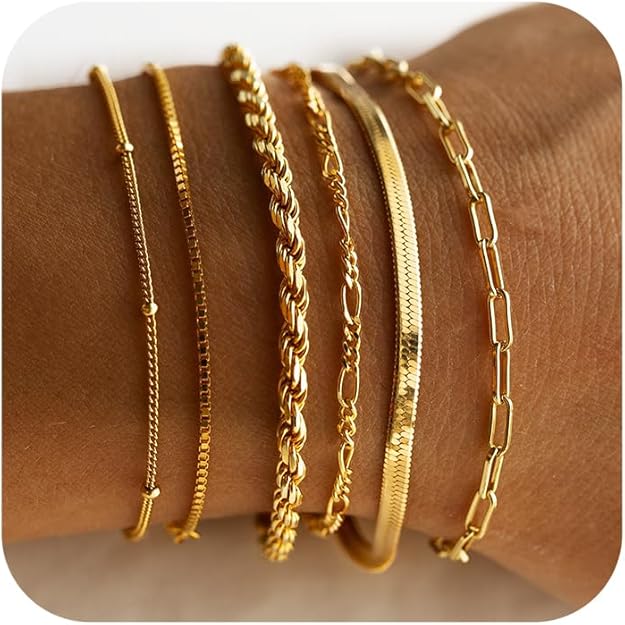 Elegante Armbandenset voor Vrouwen | 18K Vergulding 2