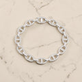 Tijdloze Armband met Diamantjes - Luxe Afwerking en Kleurvast - Wit Goud, Goud en Roze Goud