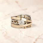 Zikornia - Vintage Ring, 18K Verguld