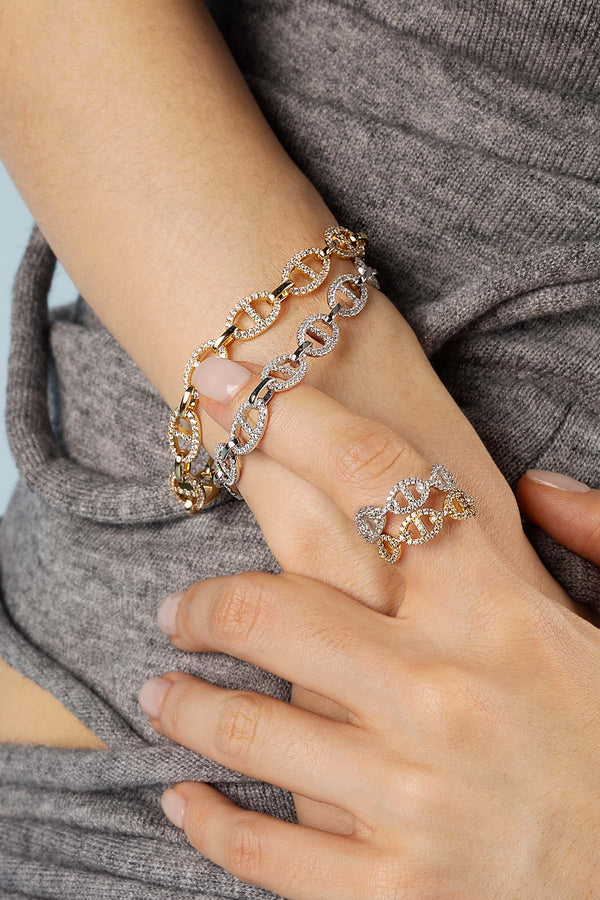 Zacht Witgouden Armband | 18K Verguld voor Vrouwen 6